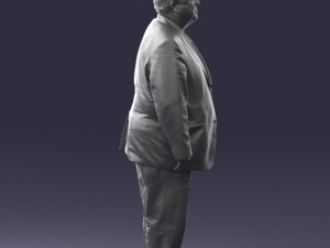 veteran grandfather suit 0496 Modello 3D