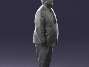 veteran grandfather suit 0496 Modello 3D