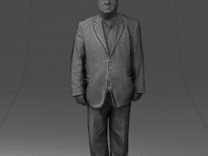 veteran grandfather suit 0496 Modello 3D