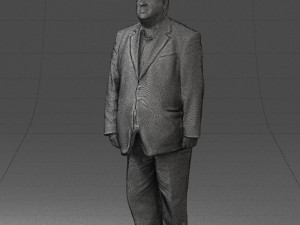 veteran grandfather suit 0496 Modello 3D