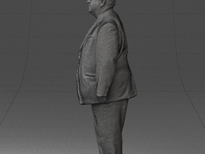veteran grandfather suit 0496 Modello 3D