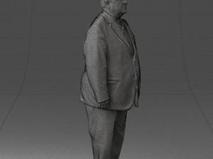 veteran grandfather suit 0496 Modello 3D