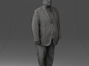 veteran grandfather suit 0496 Modello 3D