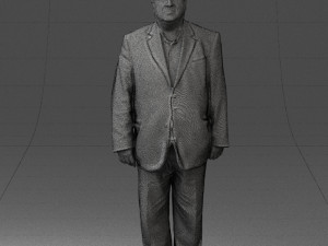veteran grandfather suit 0496 Modello 3D