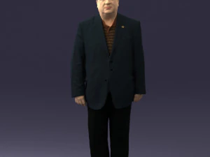 veteran grandfather suit 0496 3d print ready 3D Print Model