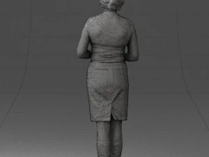 girl tunic and boots 0508 3D Model