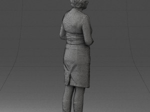 girl tunic and boots 0508 3D Model