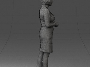 girl tunic and boots 0508 3D Model