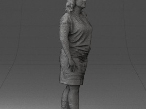 blonde green suit 0500 3d print ready 3D Print Model
