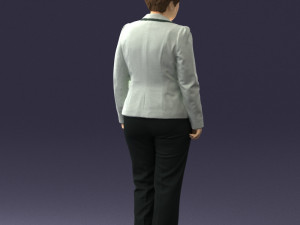 lady pant suit 0499 3D Модель
