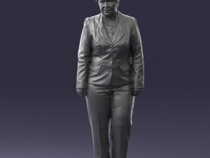 lady pant suit 0499 3D Модель