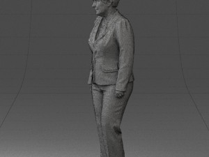 lady pant suit 0499 3D Модель
