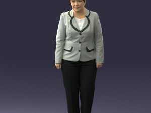 lady pant suit 0499 3d print ready 3D Print Model