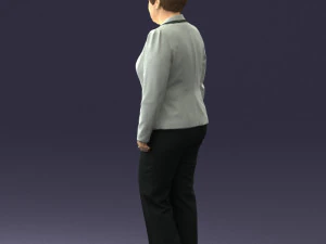 lady pant suit 0499 3d print ready 3D Print Model