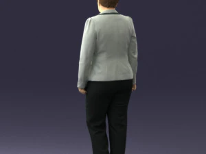 lady pant suit 0499 3d print ready 3D Print Model