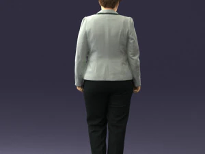 lady pant suit 0499 3d print ready 3D Print Model