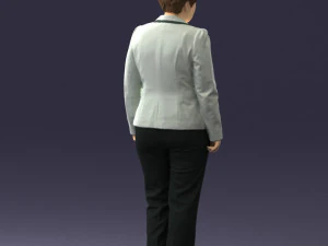 lady pant suit 0499 3d print ready 3D Print Model