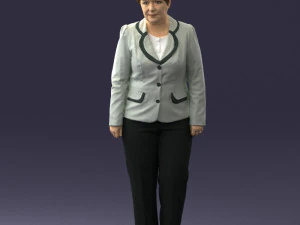 lady pant suit 0499 3d print ready 3D Print Model