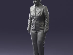 lady pant suit 0499 3d print ready 3D Print Model