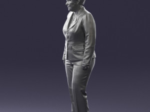 lady pant suit 0499 3d print ready 3Dプリントモデル