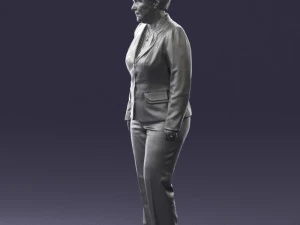 lady pant suit 0499 3d print ready 3D Print Model