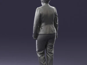 lady pant suit 0499 3d print ready 3D Print Model