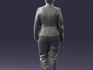 lady pant suit 0499 3d print ready 3D Print Model