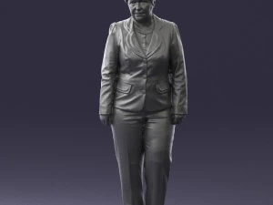 lady pant suit 0499 3d print ready 3D Print Model