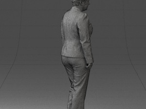 lady pant suit 0499 3d print ready 3Dプリントモデル