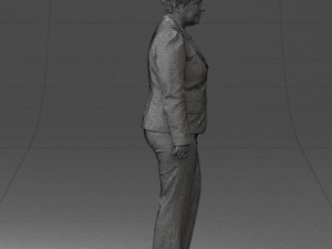 lady pant suit 0499 3d print ready 3Dプリントモデル