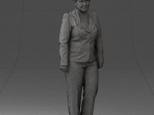 lady pant suit 0499 3d print ready 3Dプリントモデル