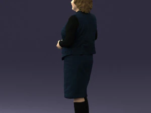 grandmother vest sleeveless jacket0495 3d print ready 3D Print Model