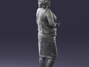 grandmother vest sleeveless jacket0495 3d print ready 3D Print Model