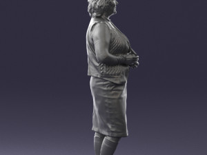 grandmother vest sleeveless jacket0495 3d print ready Modèles 3D en vedette