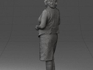 grandmother vest sleeveless jacket0495 3d print ready Modèles 3D en vedette
