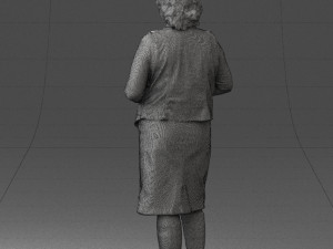 grandmother vest sleeveless jacket0495 3d print ready Modèles 3D en vedette