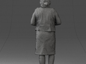 grandmother vest sleeveless jacket0495 3d print ready Modèles 3D en vedette