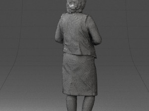 grandmother vest sleeveless jacket0495 3d print ready Modèles 3D en vedette
