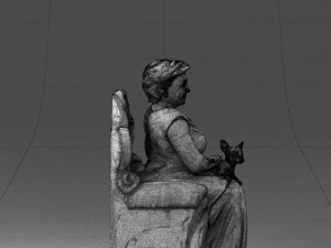 grandmother in chair 0477 3d print ready 3D-Druckmodell