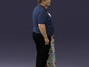 elderly couple 0491 3D Model