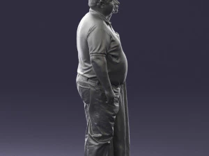 elderly couple 0491 3D Model