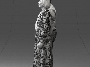 elderly couple 0491 Modelo 3D