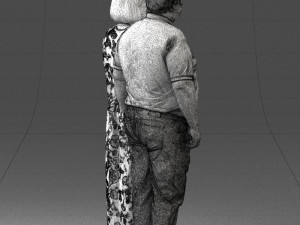 elderly couple 0491 Modelo 3D