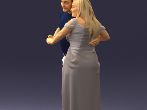 armenian bride and groom 0485 Modelo 3D