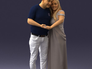 armenian bride and groom 0485 Modelo 3D