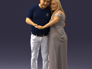 armenian bride and groom 0485 Modelo 3D
