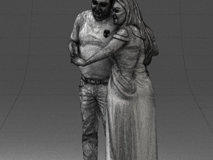 armenian bride and groom 0485 Modelo 3D