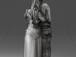 armenian bride and groom 0485 Modelo 3D