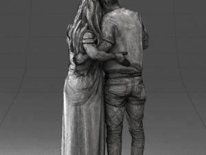 armenian bride and groom 0485 Modelo 3D