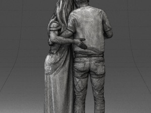 armenian bride and groom 0485 Modelo 3D